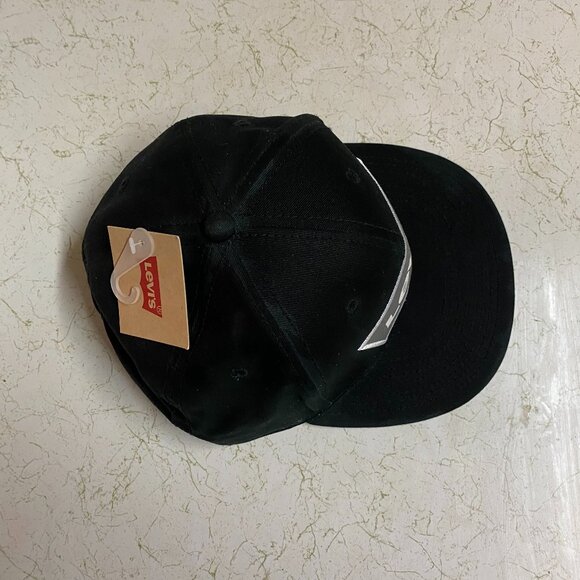 LEVI'S ONE SIZE BLACK BASEBALL CAP - Picture 5 of 6